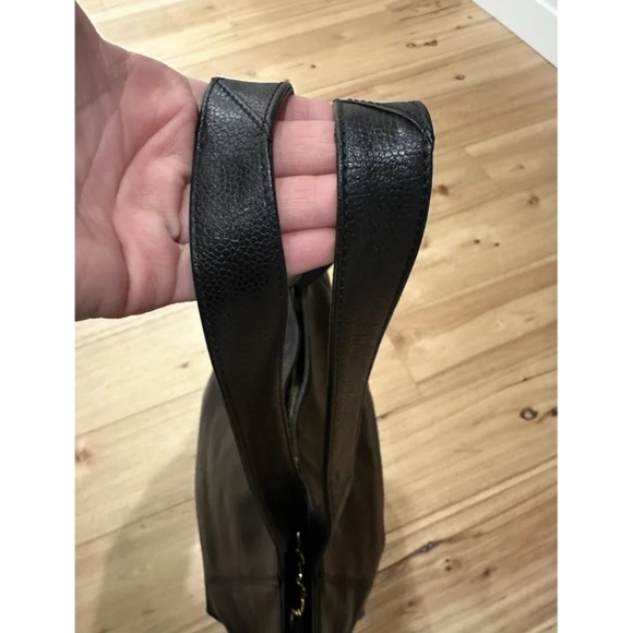 *SOLD* Chanel Black Leather Tote Bag - Picture 11 of 15